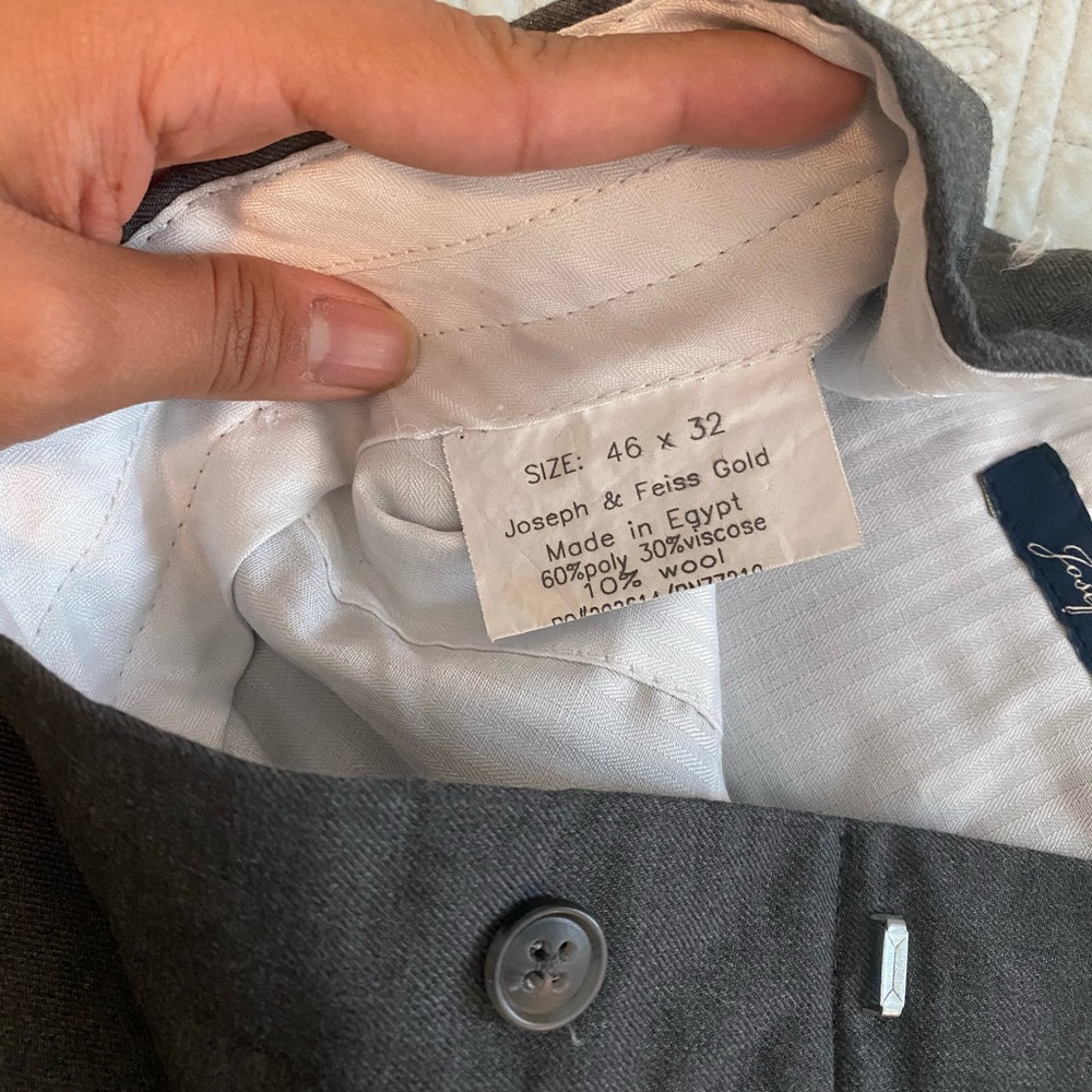 Grey men slack pants